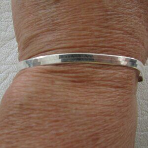 Italian 925 Sterling Silver Magic Flex Chain Bracelet - NEW